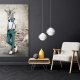OBRAZ NA PŁÓTNIE 80x120cm Zenek Kawaler kozioł 02396