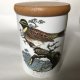 portmeirion 1978  birds of Britain duży porcelanowy Pojemnik kolekcjonerski użytkowy rzadko spotykany bardzo dekoracyjny