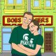 Bobs burgers portret dla par, portret rodzinny, portret personalizowany