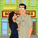 Bobs burgers portret dla par, portret rodzinny, portret personalizowany