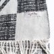 geometryczny szal damski vintage bawełna