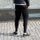LONG PANTS UNISEX 2 BUTTONS spodnie dresowe długie czarne