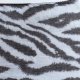 SZAL vintage zwierzęcy print zebra
