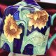 Benaya Hand Painted - Imbrykowa magia światła ❀ڿڰۣ❀ Lampka porcelanowa, emalia na porcelanie