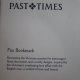 Past Times FAN BOOKMARK SYMBOL OF LOVE AND BEAUTY NOŻYK I ZAKŁADKA W TYPIE ORIENTALNYM NOWA OPAKOWANIE FIRMOWE