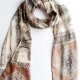 SZAL vintage zwiewny paisley