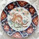❤ Antique Imari Plate XIX/XXw. ❤ Wyjątkowy okaz 31,5cm.