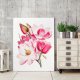 Botaniczne plakaty obrazy kwiaty różowe bukiet - roślina A4