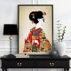 Plakat gejsza Japonia 40x50 cm