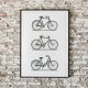 Plakat kolarzówka rower rowery Vintage A4