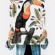 Plakat Tukan w liściach - format 40x50 cm