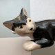 Vintage Devon Pottery 32cm. Hand Crafted ❤ Duży leniuch ❤ Kolekcjonerska figura