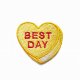 Naszywka BEST DAY Candy Heart