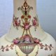 VICTORIAN VASE 24cm. - Crown Devon 1910r. ❀ڿڰۣ❀ Wazon