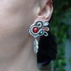 Navajo- etniczne kolczyki soutache