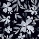 BECIK otulacz rożek bawełna minky | BLUE FLOWERS