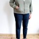 PLUS SIZE bluza khaki groszki