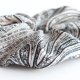 Jedwabna gumka do włosów handmade wzory