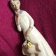 Porcelanas Miquel REQUENA VALENCIA SPAIN   PIĘKNIE  WYKONANA,  RĘCZNIE MALOWANA FIGURKA porcelanowa 24 cm