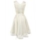 Biały New Look-sukienka jedwabna