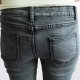 jeansy vintage niezwykły kolor rurki biodrówki niski stan slim fit