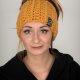 Opaska DreadLove Easy-on  15 - MUSZTARDOWA
