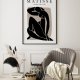 Plakat nowoczesny Black Matisse 30x40 cm