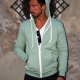 BLUZA HOODIE SIMPLE UNISEX mięta miętowa