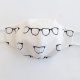 solidna maseczka męska profilowana dwuwarstwowa ochronna okulary