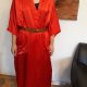 Kimono szlafrok czerwień