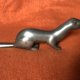 Vintage D.D.CARTER aluminium rzeźba autorska rzadkość