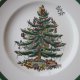 Spode christmas tree s 3324 - talerz 19,5 cm kultowe zdobienie szlachetna porcelana