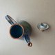❤❤ Kelvin Chen Miniatures Teapot  ❤❤ Emalia na miedzi