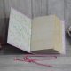 Księga gości, album ślubny, różowy notes, różowy album