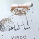 VIRGO - ROSE GOLD PLAKAT (21x30)