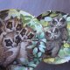 DANBURY MINT -NESTLING OWLETS - DUSKY DUO  by Robert Hersey - KOLEKCJONERSKI TALERZ PORCELANOWY