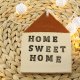 Zawieszka ceramiczna domek Home Sweet Home