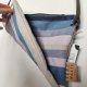 prostokątna patchwork (paski fioletowe)