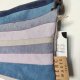 prostokątna patchwork (paski fioletowe)