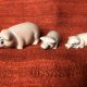 Wade - kolekcjonerskie figurki porcelanowe, sygnowane - świńska rodzinka