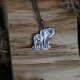 Wisiorek słoniki ze srebra wg autorskiego projektu