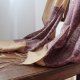 DUŻY MIĘKKI SZAL PAISLEY FIOLET BEŻ