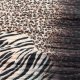 szal vintage animal print