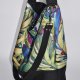 Torba hobo XXL - print monstera