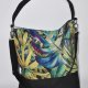 Torba hobo XXL - print monstera