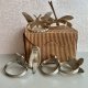 Made in France ❀ڿڰۣ❀ Sud Etoffe Napkin Rings  ❀ڿڰۣ❀  Serwetniki dla sześciu osób