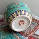 Antique Chinese Jiangxi Jingdezhen ༺❤༻ Ponad 100 letni, ręcznie malowany ༺❤༻ Wazonik/pojemnik
