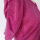 różowa elegancka bluzeczka z błyszczącymi drobinkami