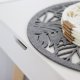 Filcowa serwetka z motywem tropikalnych liści