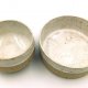 Zestaw naczyń ceramicznych wykonanych na kole garncarskim: MISKA i CZARKA CERAMICZNA - gotowy prezent na parapetówkę w eko woreczku jutowym - GAIA DES